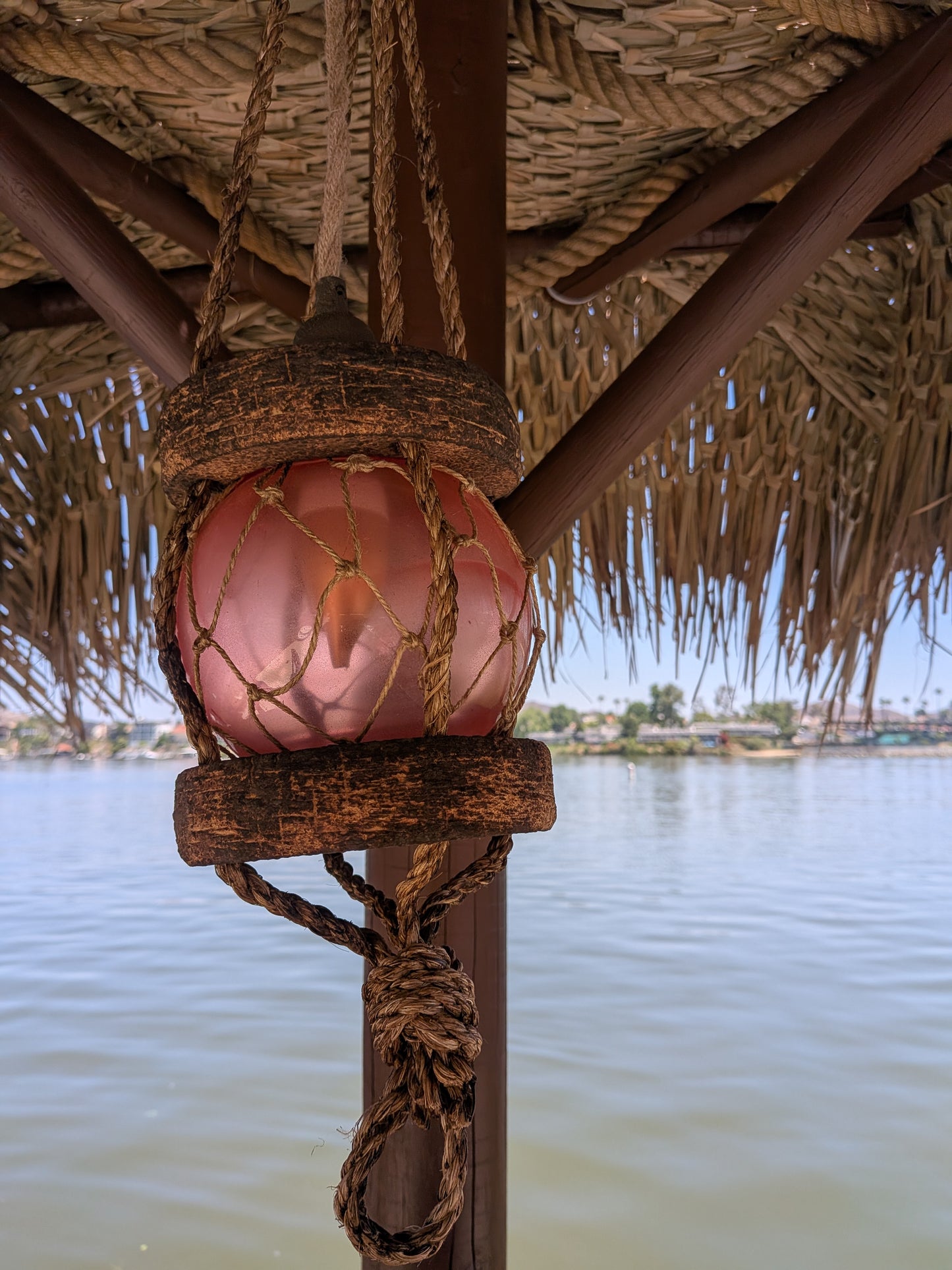 Glass Float Lantern Lamp