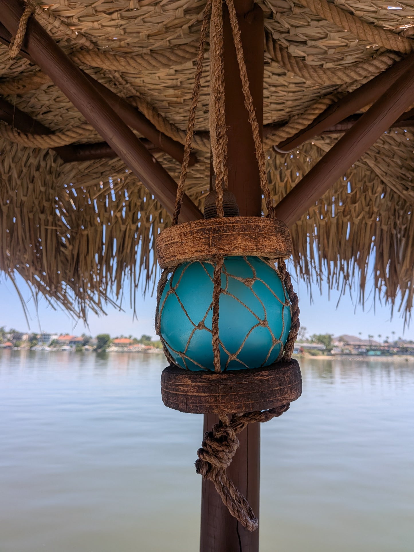 Glass Float Lantern Lamp