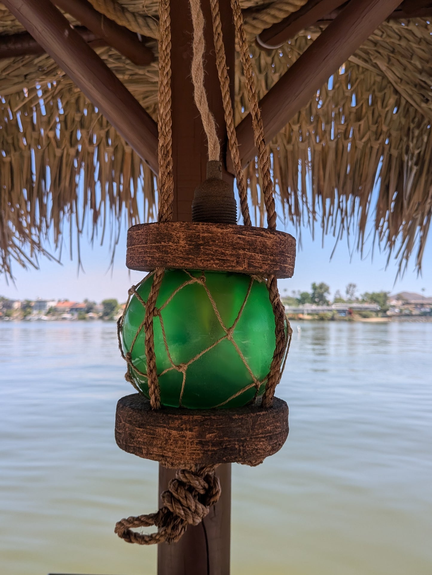 Glass Float Lantern Lamp