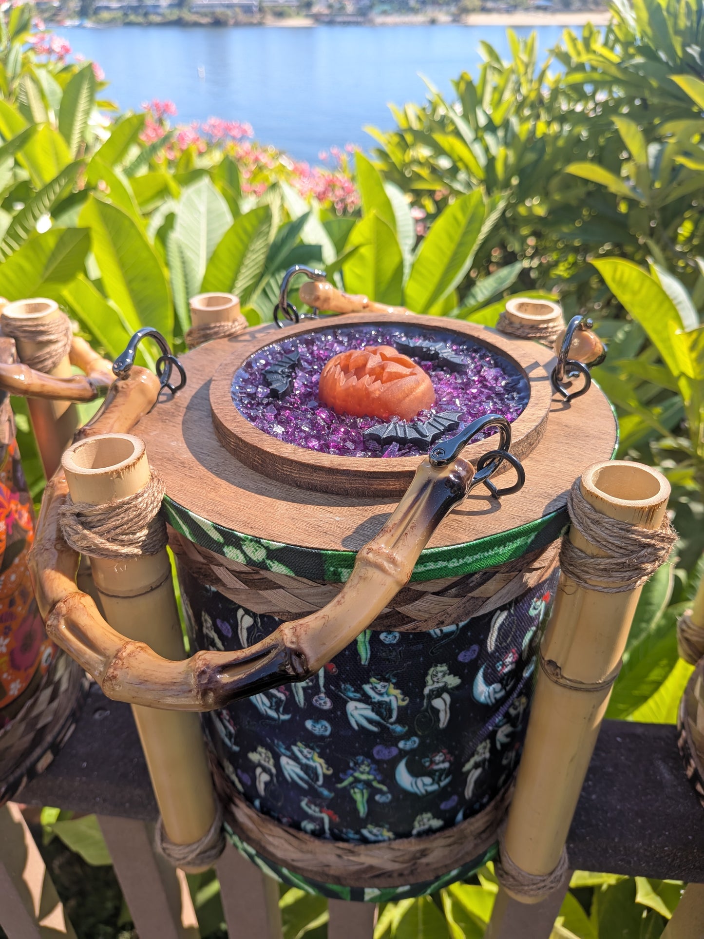 Halloween Tiki Lamp Purse SALE