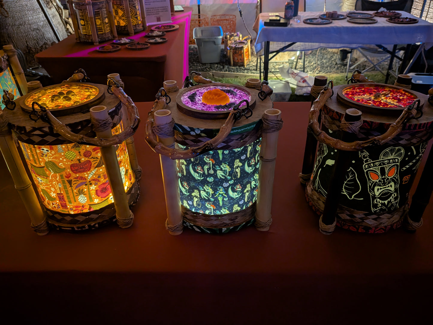 Halloween Tiki Lamp Purse SALE
