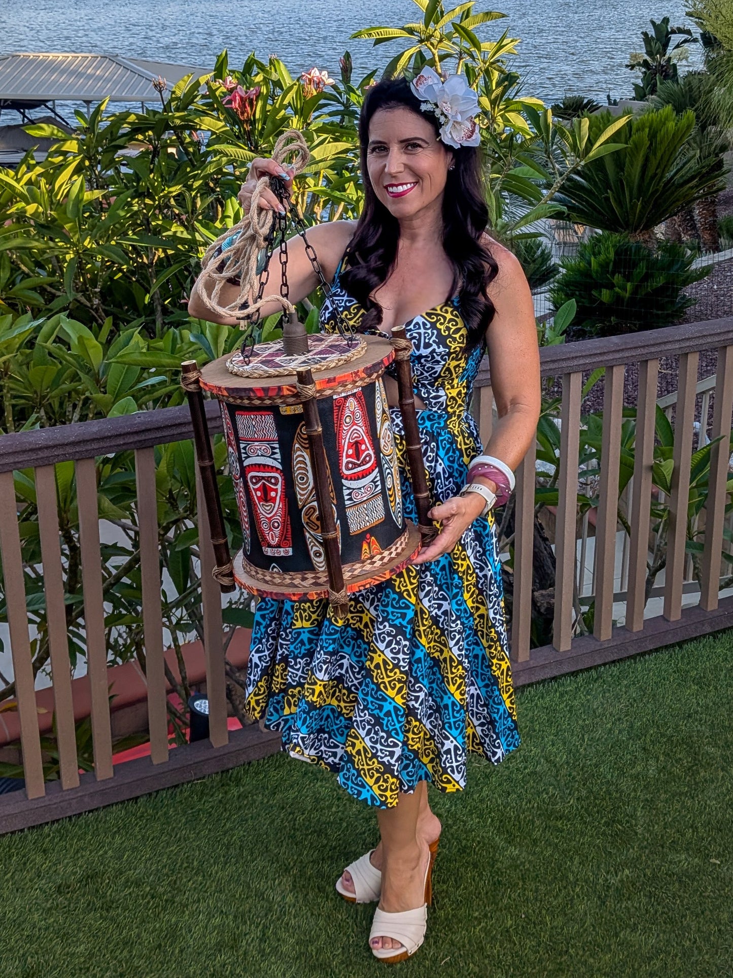 Creepy Tiki Loli Lamp