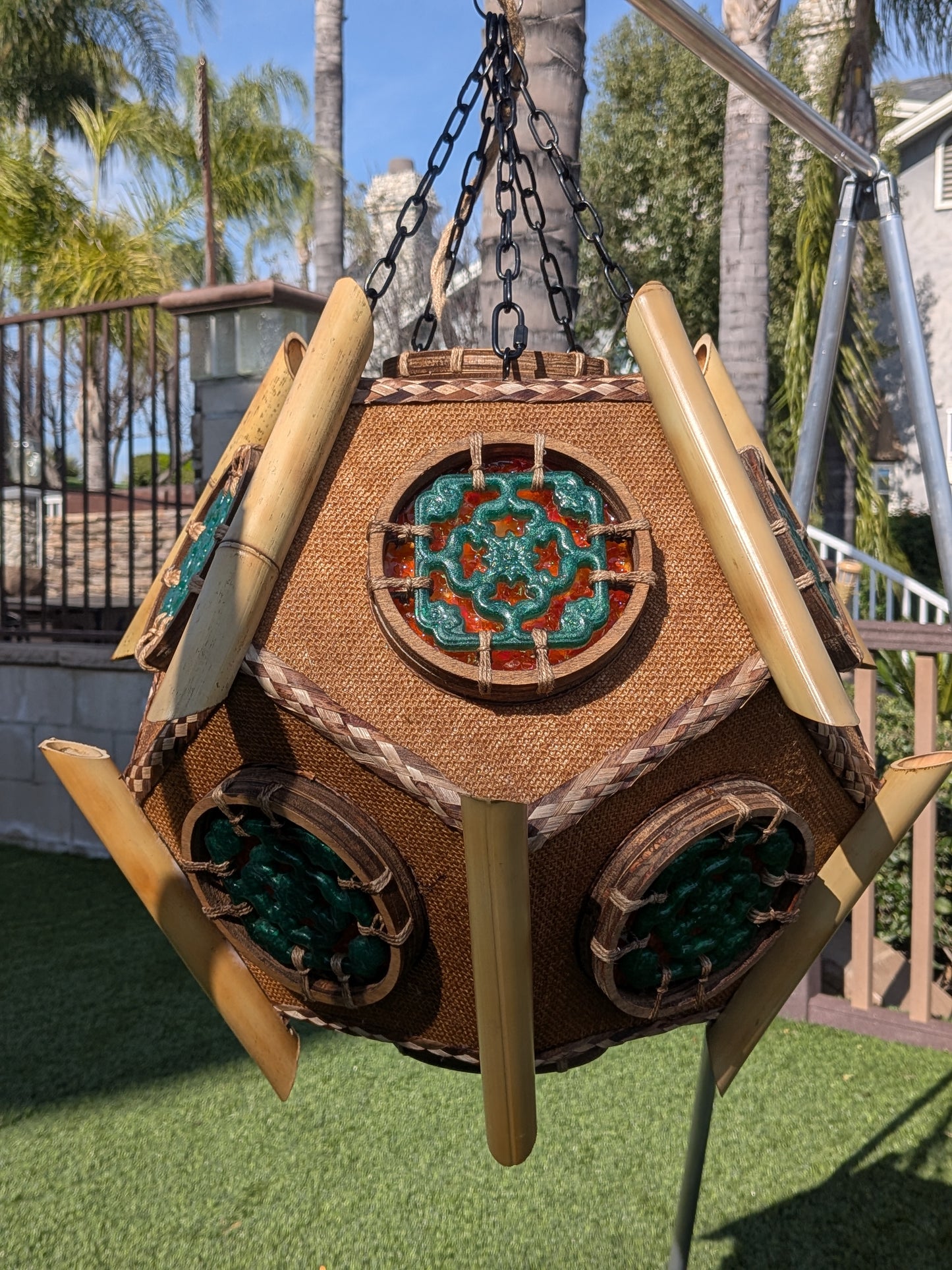 Jade Tile Dodecahedron