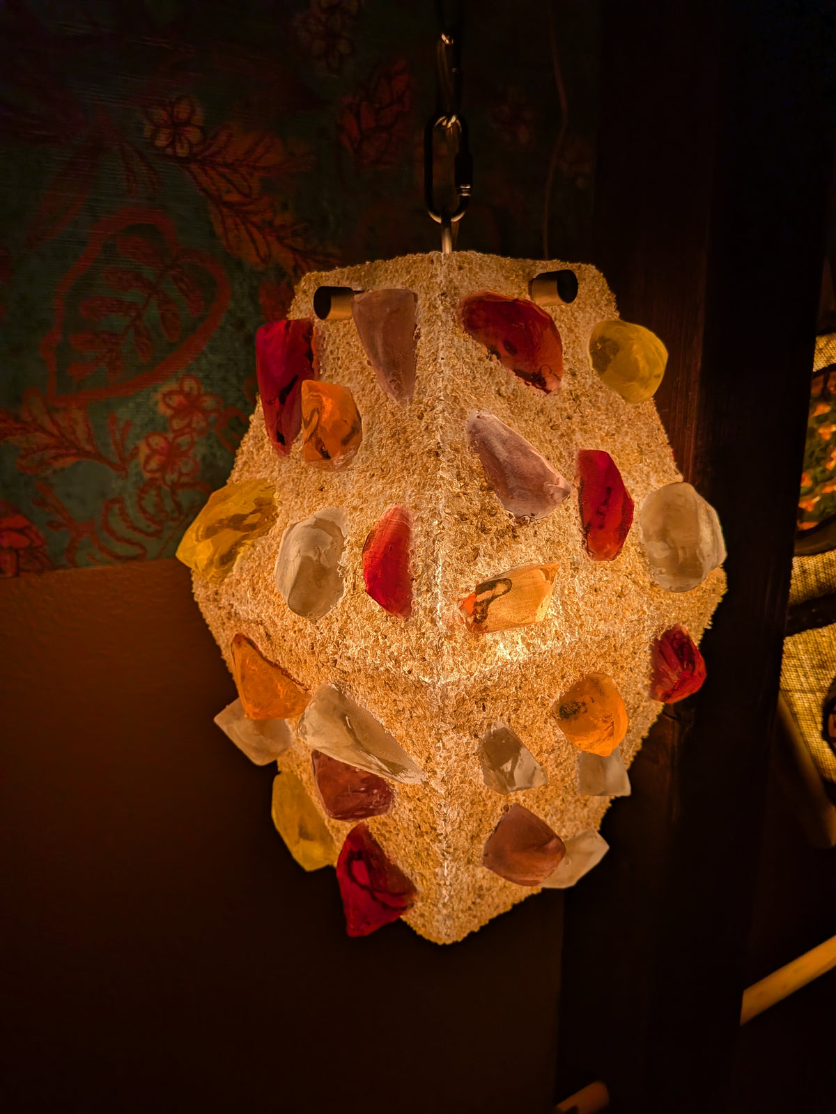 Vintage Gold Chunk Lamp