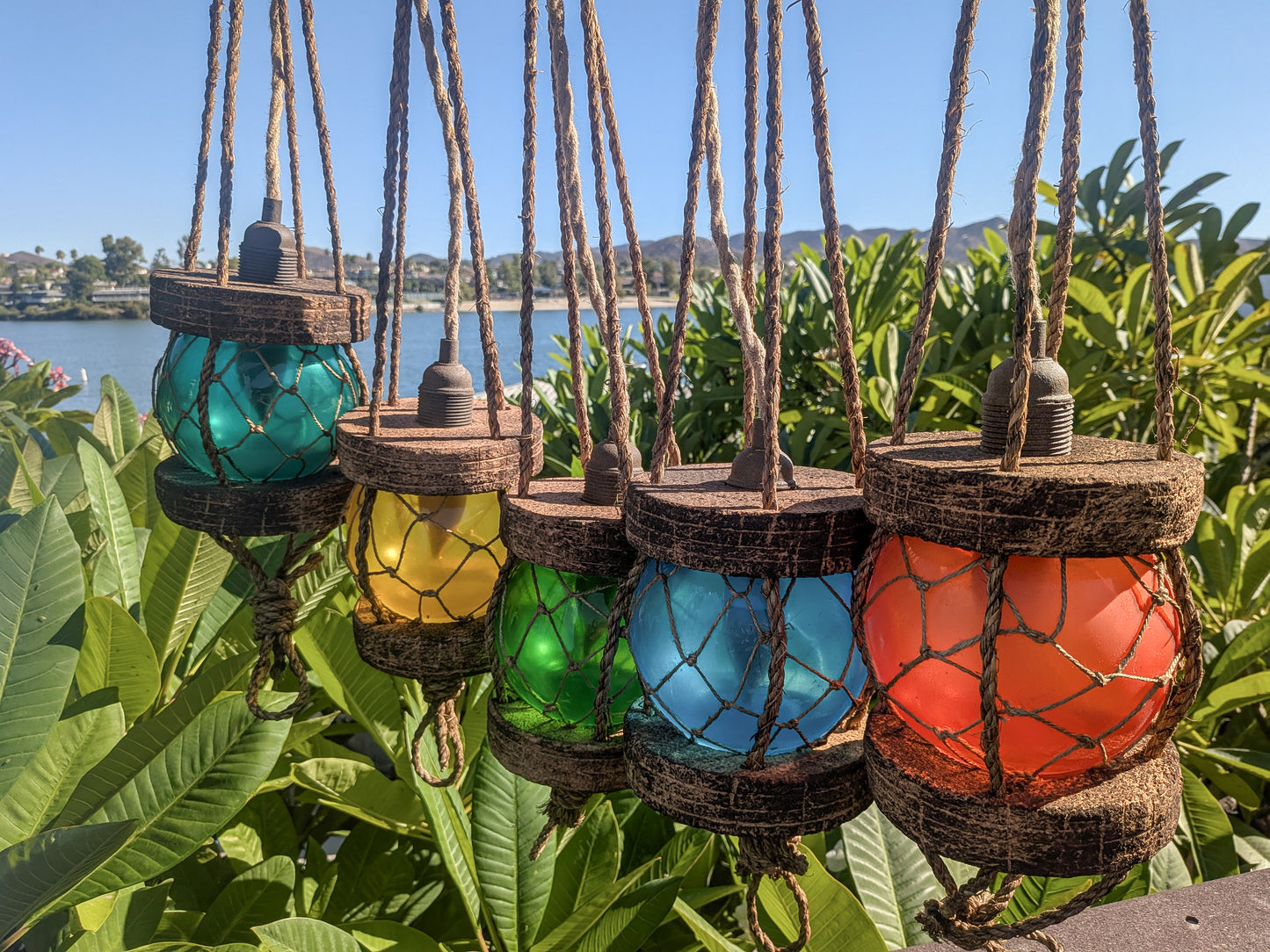 Glass Float Lantern Lamp