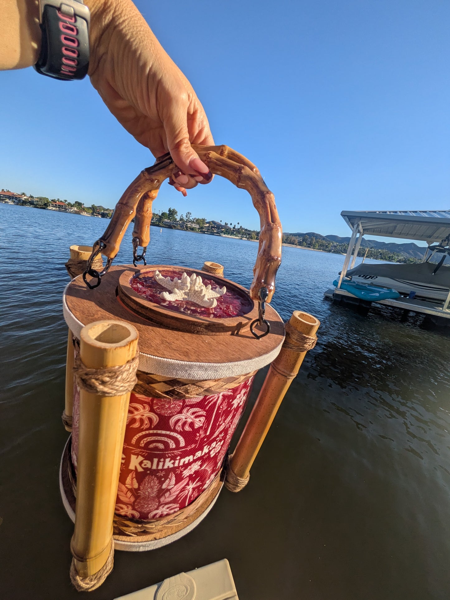 Christmas Tiki Lamp Purse Preorder