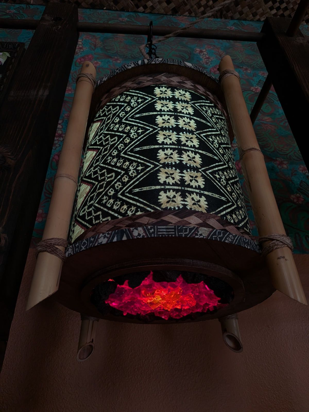 Loli Lamp Traditional Tapa (Ready-to-ship)