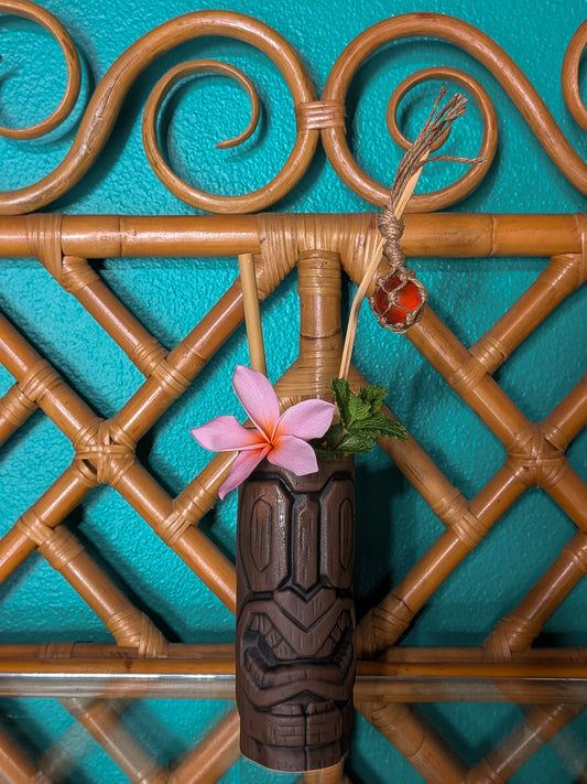 Glass Float Swizzle Stick