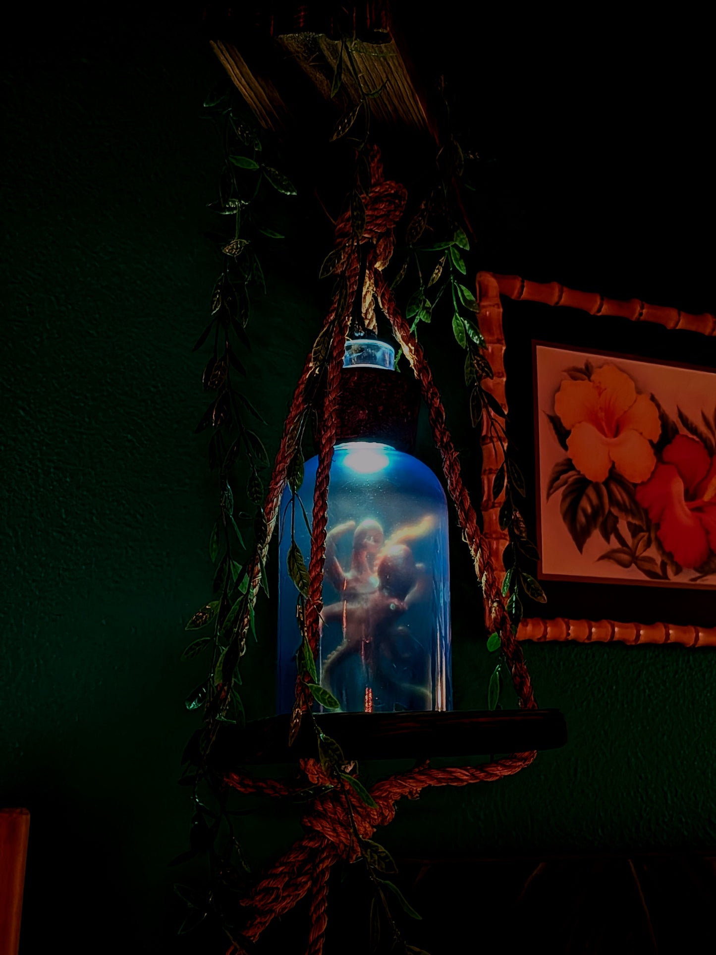 Creature Feature Octopus Beachcomber Lamp