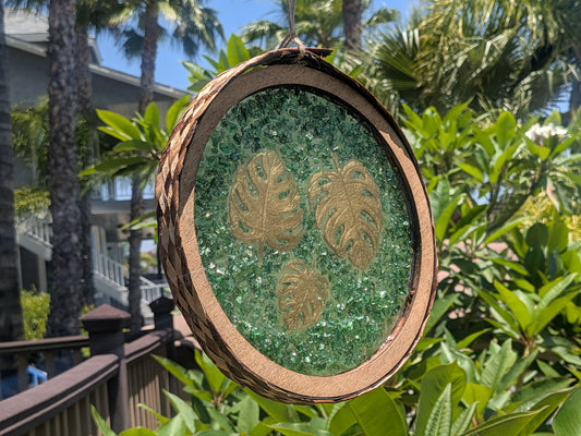 Tiki Lamp Lens Hanging Sling
