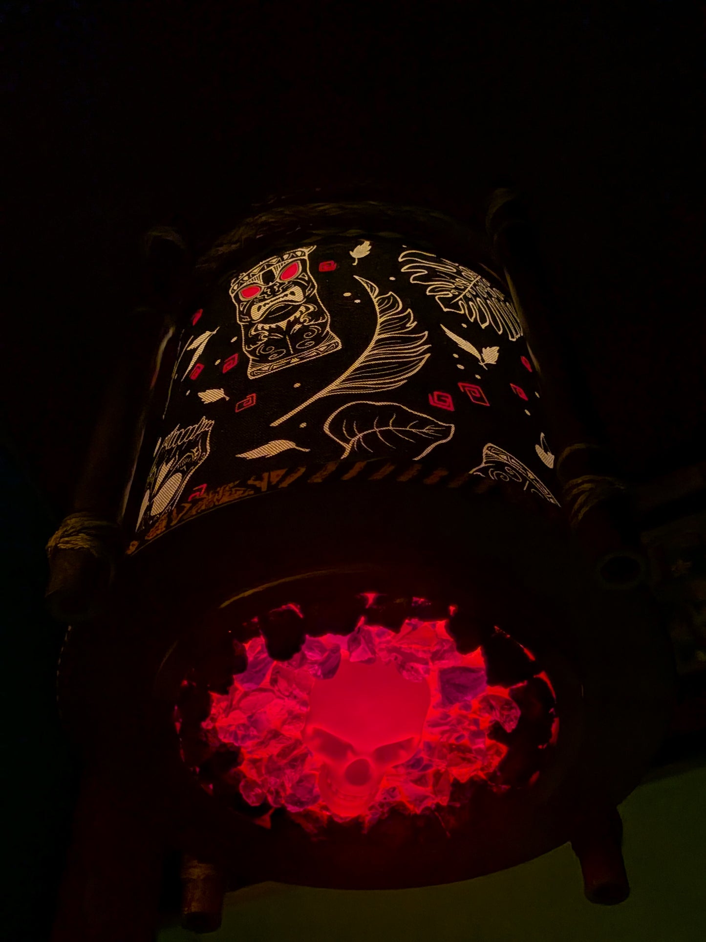 Creepy Tiki Loli Lamp