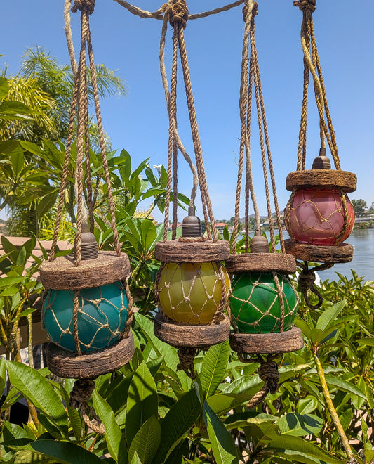 Glass Float Lantern Lamp