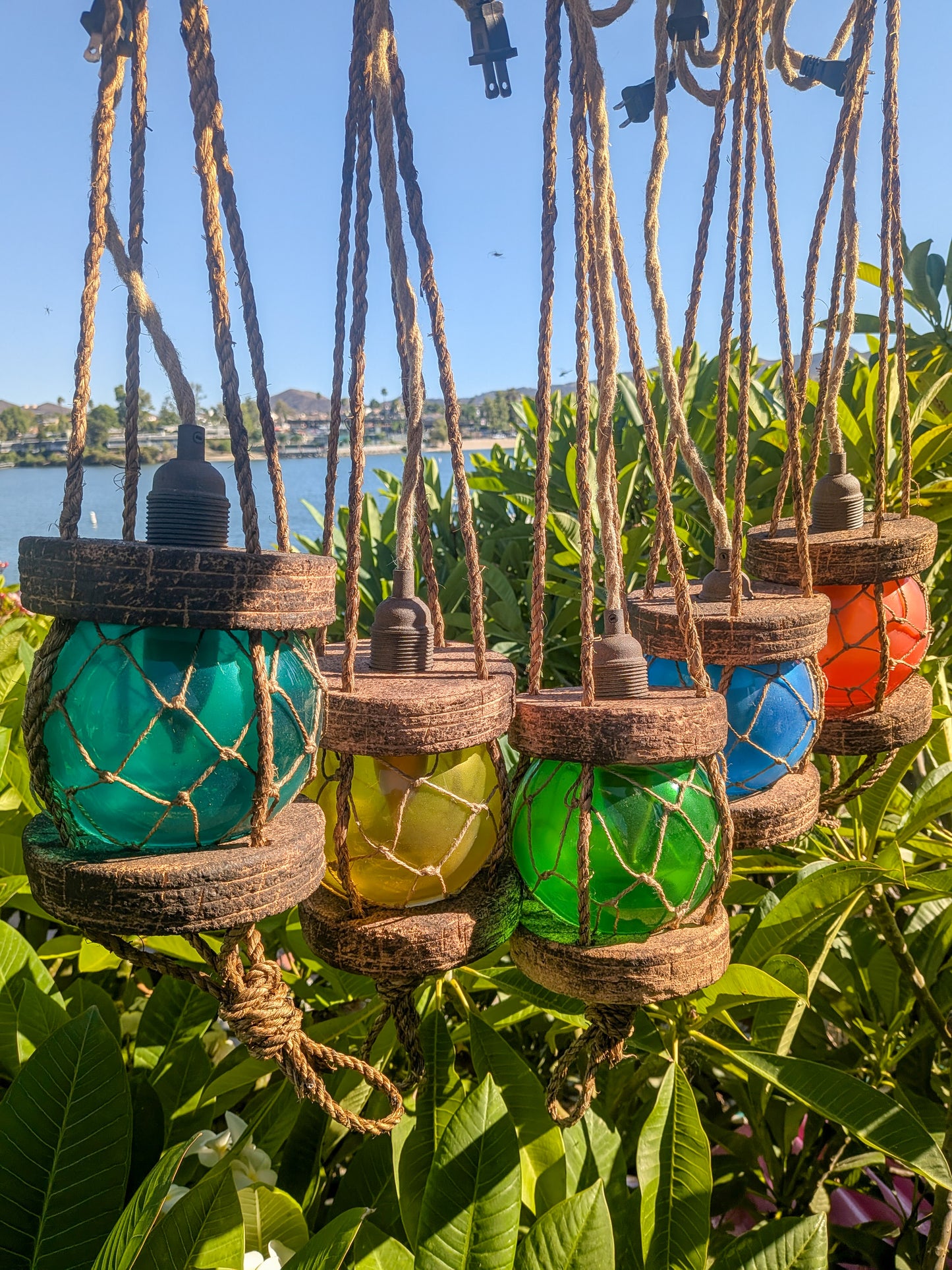 Glass Float Lantern Lamp