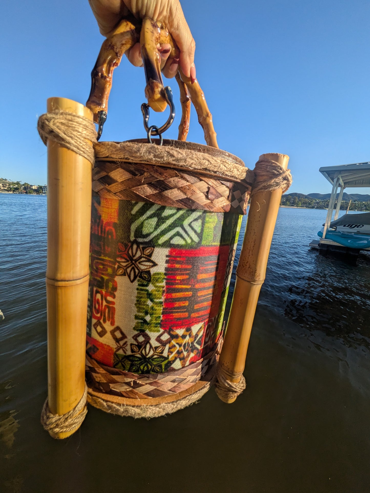 Christmas Tiki Lamp Purse Preorder