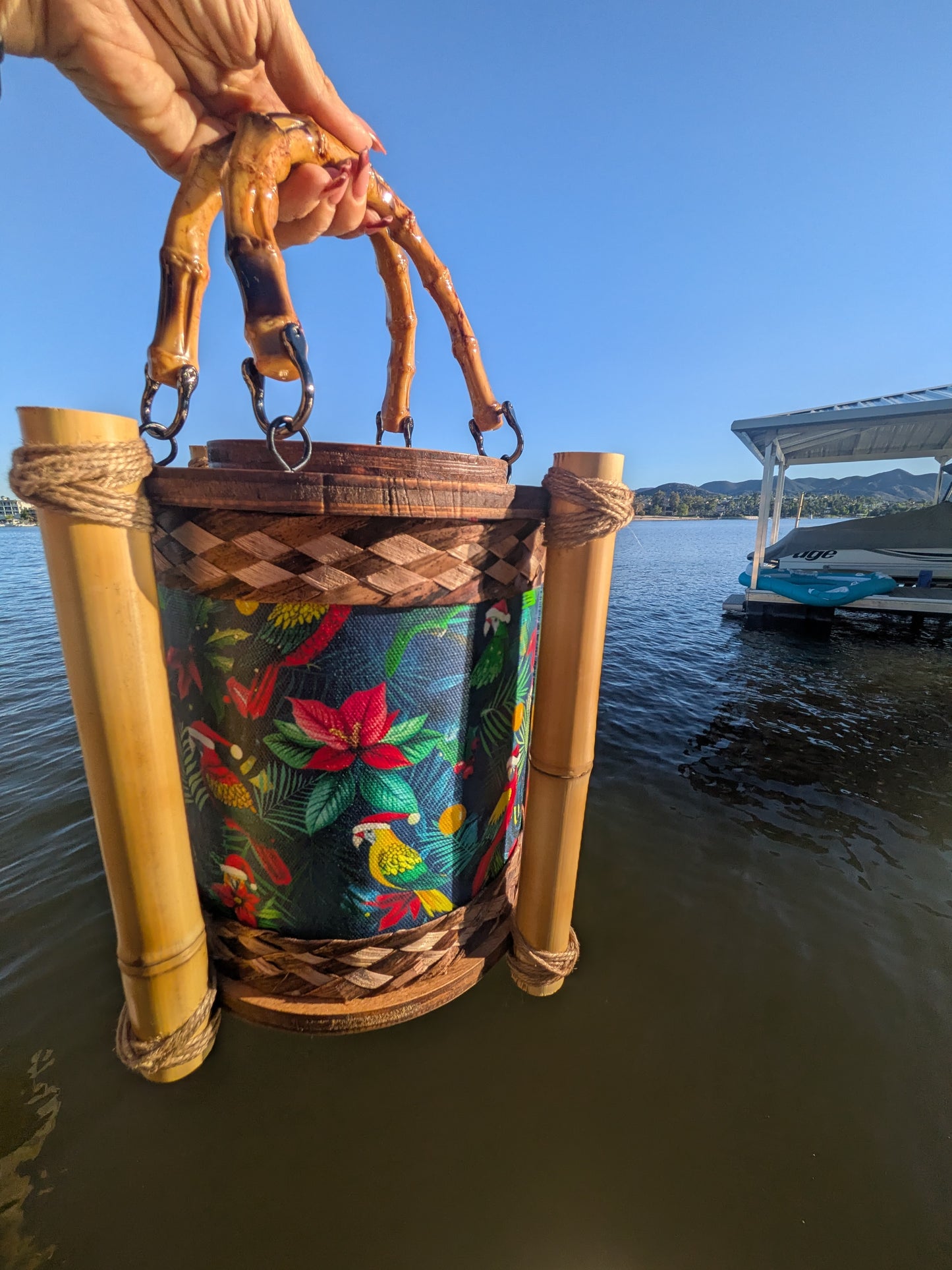 Christmas Tiki Lamp Purse Preorder